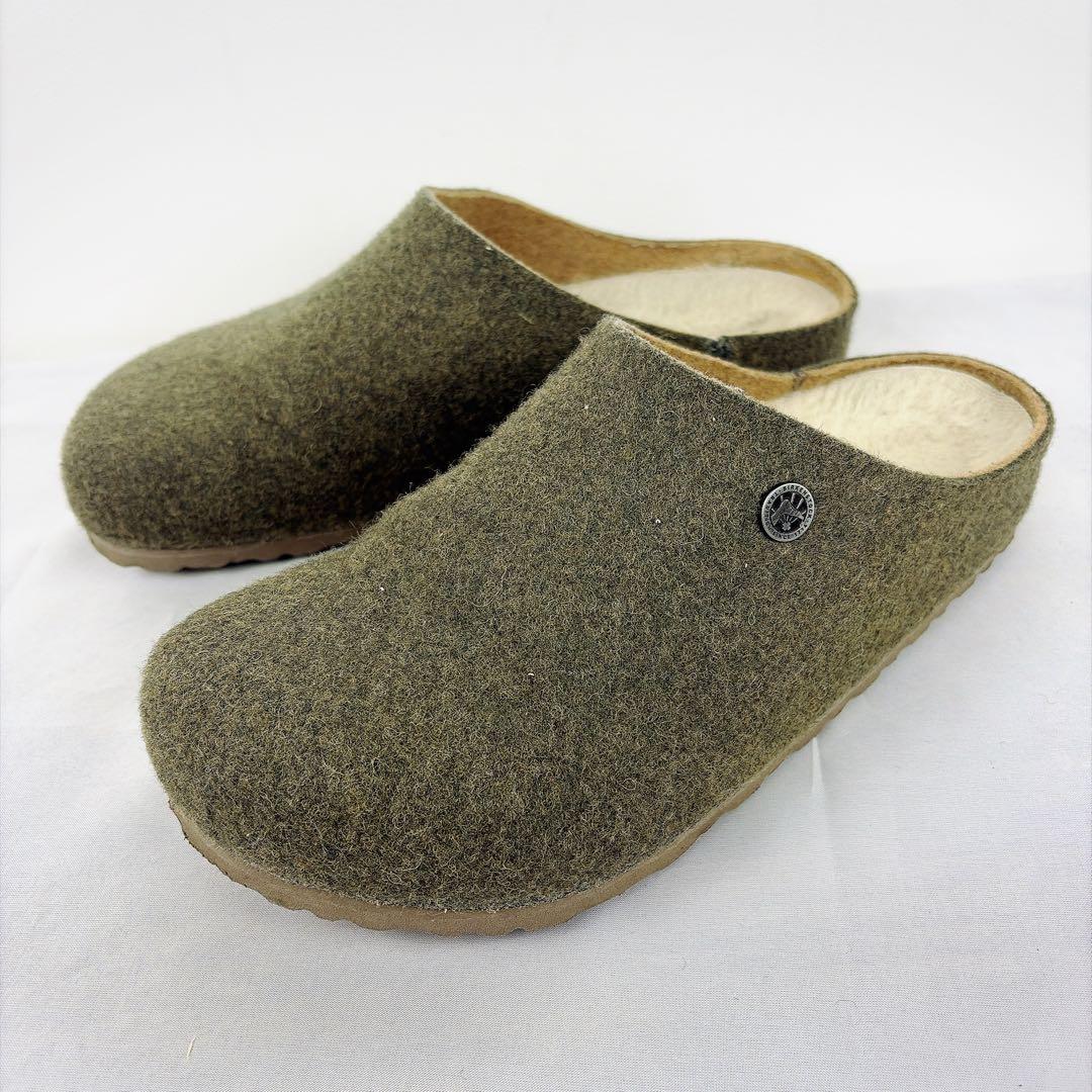 希少✨ビルケンシュトック　イタリア製　ウール　カプラン　サボサンダル　40 ボア