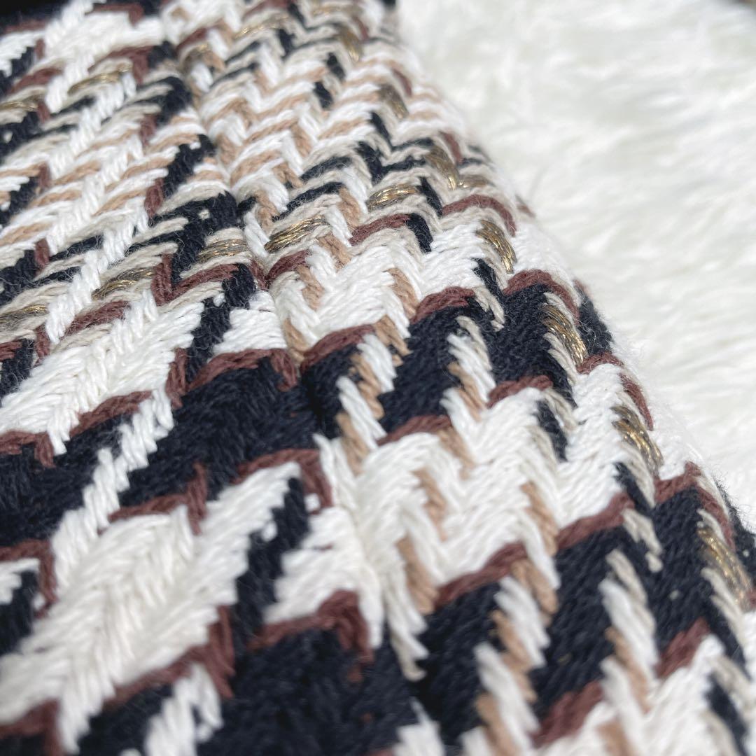 美品　allureville ビックチェック　テーラードジャケット