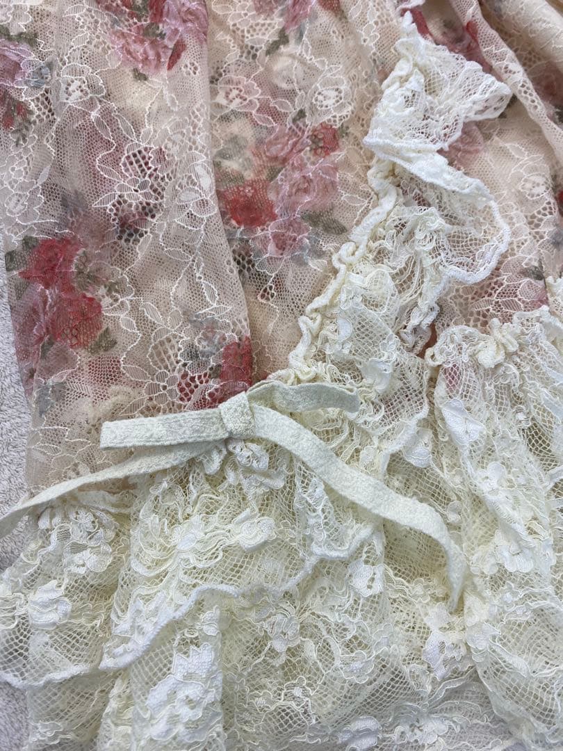 新品タグ付き★アクシーズファムブーケレースキャミチュニックワンピース懐古シリーズ