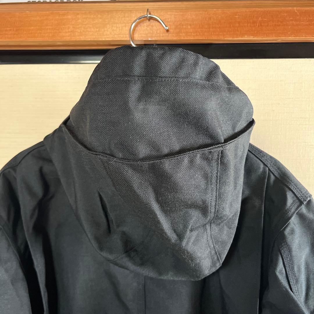 【美品】厚手 Carhartt アウター ブラック MゴールドWジップ仕様