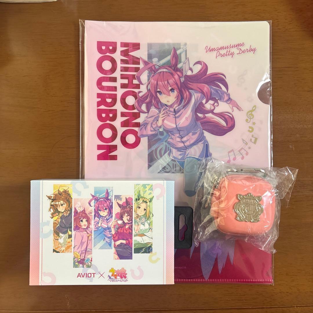 ウマ娘 ワイヤレスイヤホン AVIOT TE-Q3-UPD コラボセット