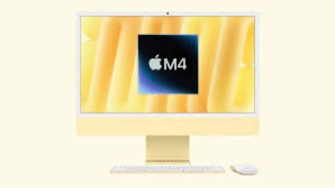 Apple iMac イエロー　m4