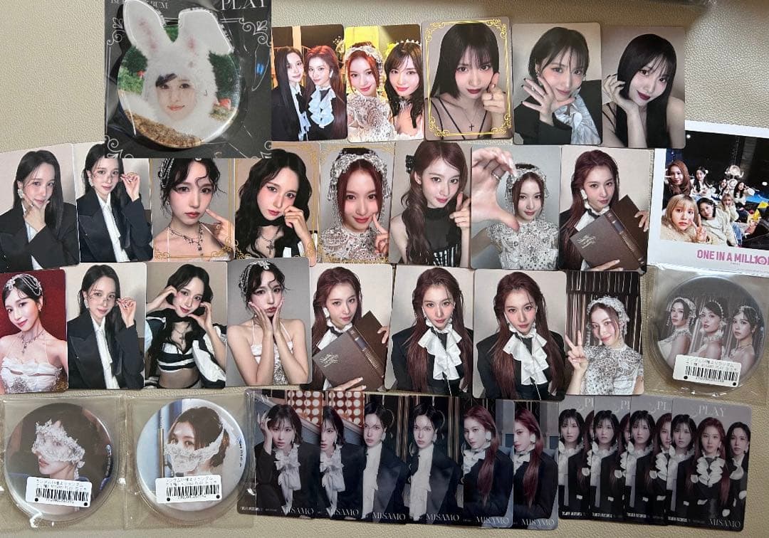 TWICE MISAMO ミサモPLAY タワレコトレカ ラキドロ缶ミラースマホ