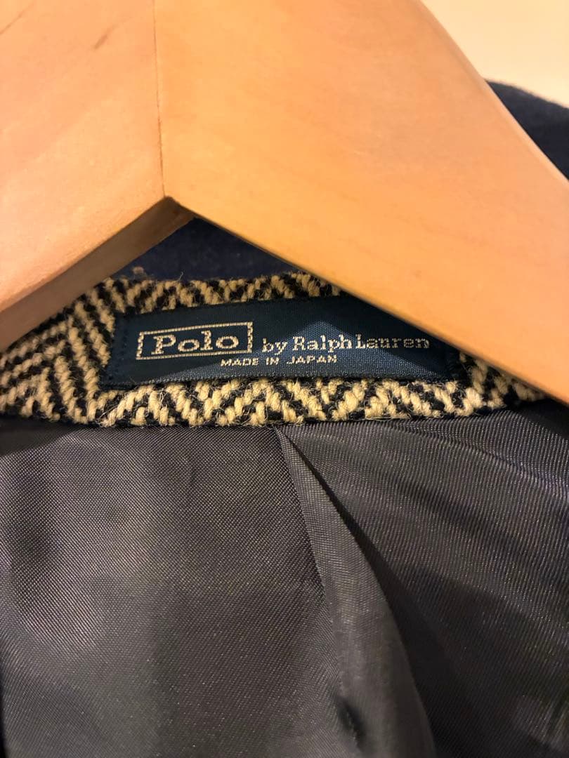 ラルフローレン　日本製　ツイード　ヘリンボーン　ジャケット