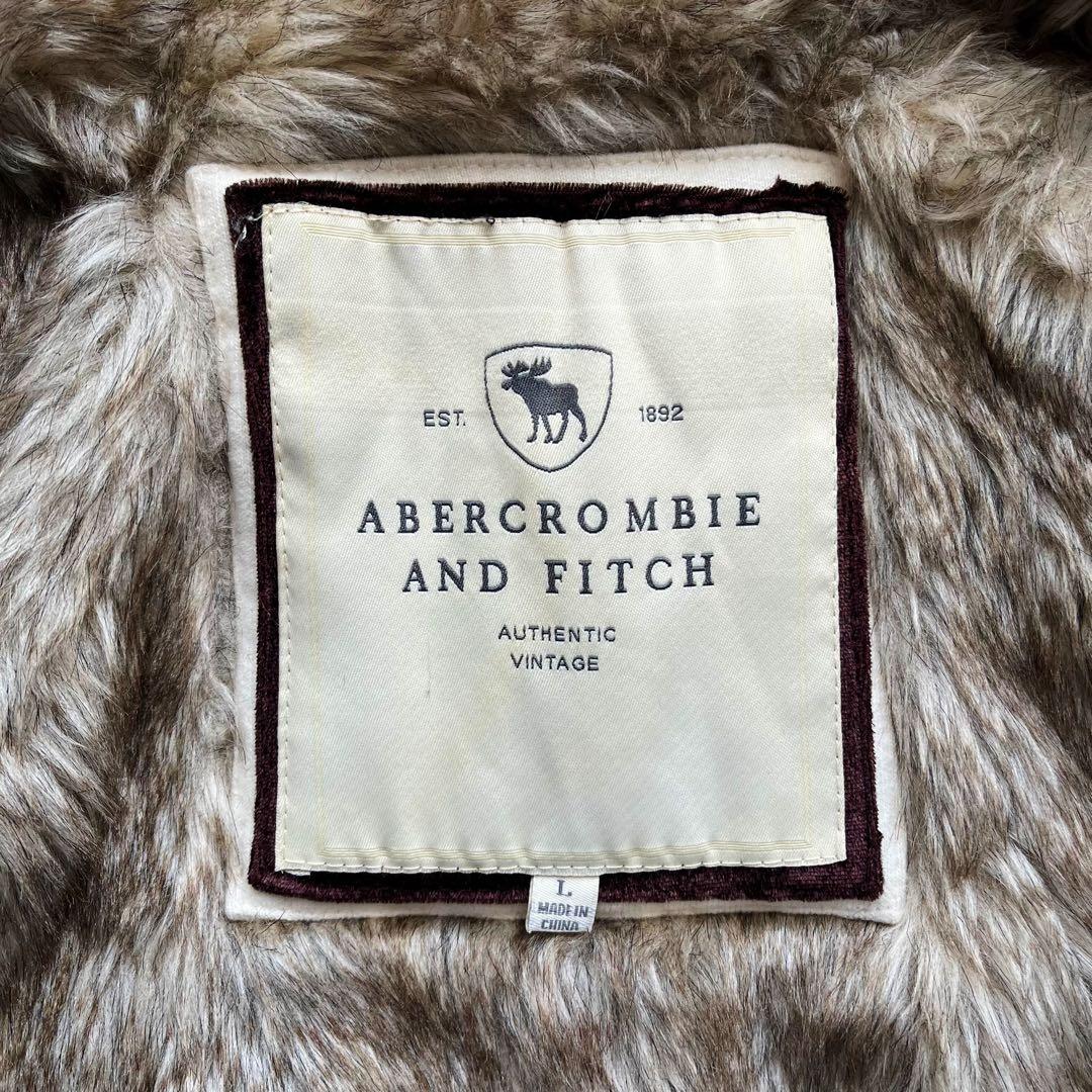 トップス 00s y2k archive \"A&F\" Fur zip hoodie