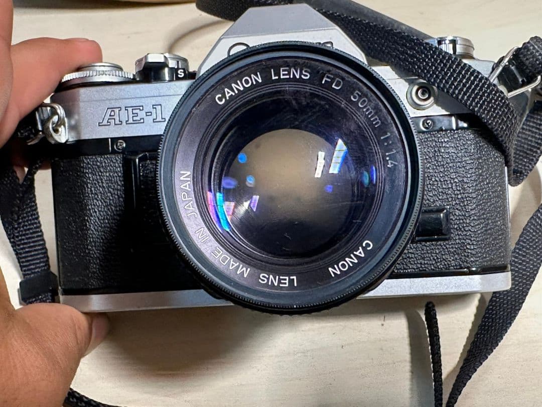 Canon AE-1 フィルム一眼レフカメラ FD 50mm