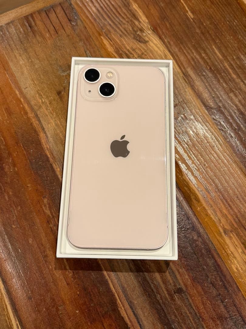 【美品】iPhone 13 ピンク 128GB SIMフリー 本体