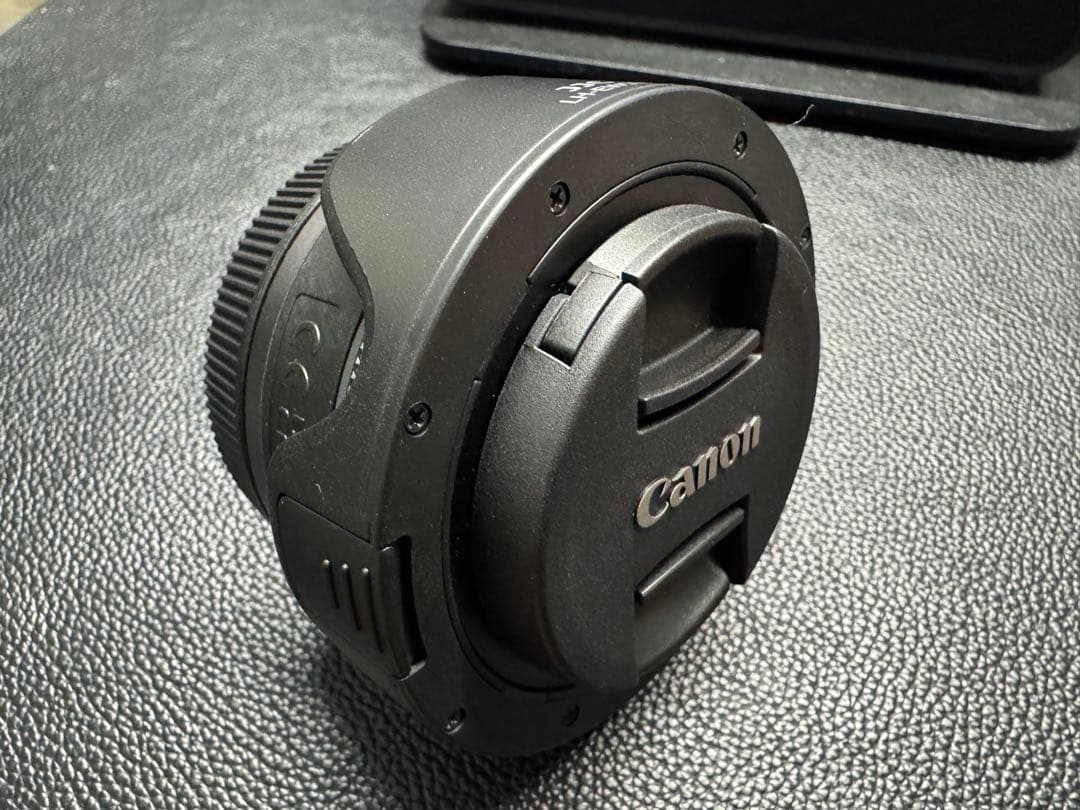 レンズ(単焦点) Canon RF28mm F2.8 STM+JJC LH-EW55II