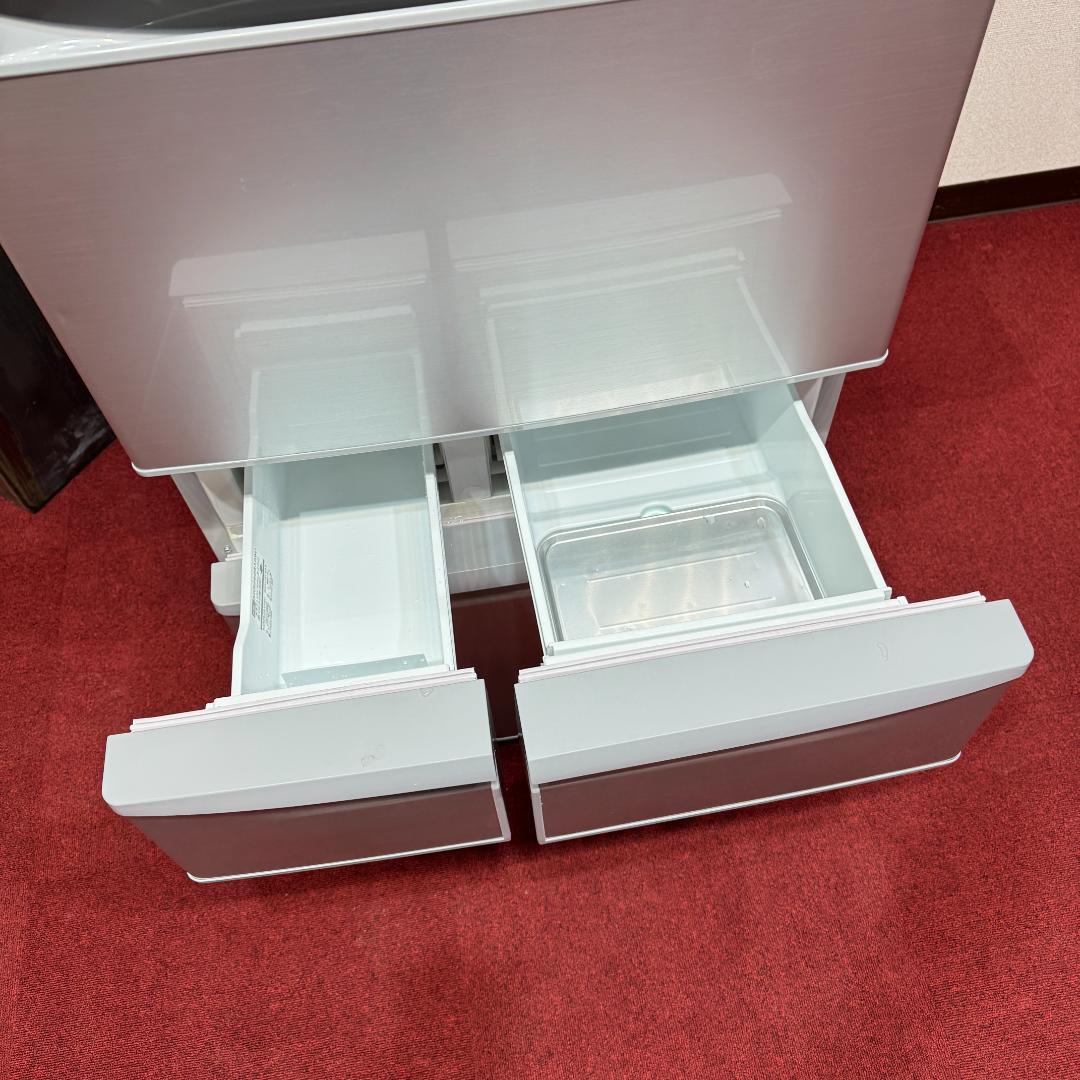 東京23区送料無料　美品東芝　5ドア冷蔵庫　410L　製氷機有　GR-417GL