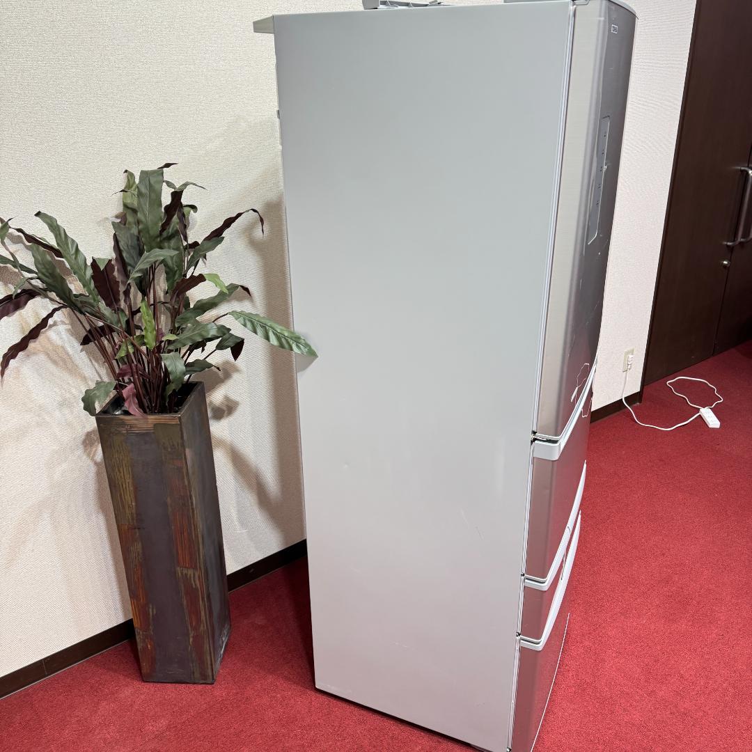 東京23区送料無料　美品東芝　5ドア冷蔵庫　410L　製氷機有　GR-417GL