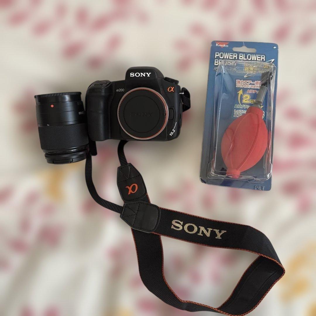 Sony α200 デジタル一眼レフカメラセットバック付き