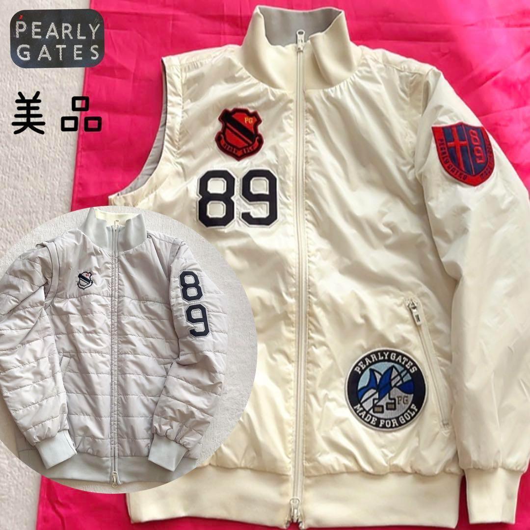 美品　パーリーゲイツ　４WAY　中綿　ジャケット　ベスト　スニード　リバーシブル