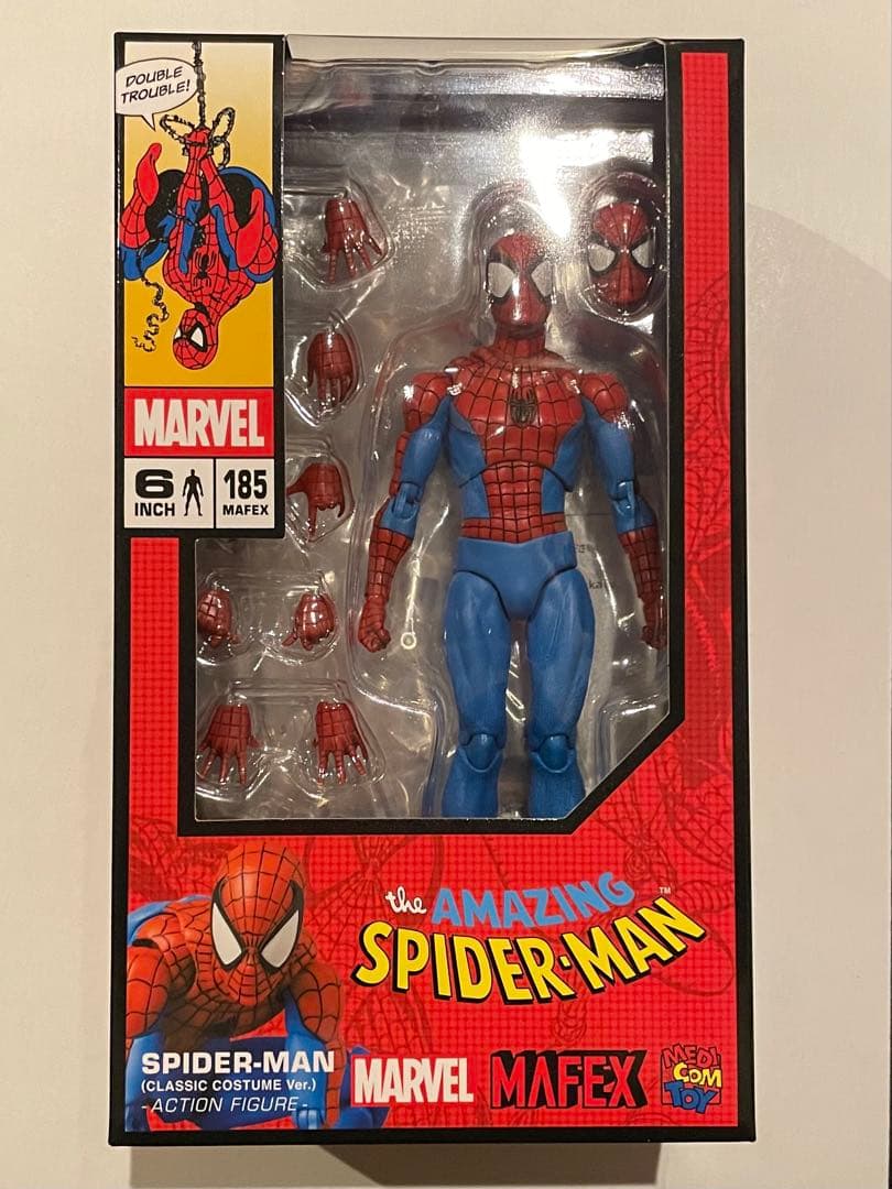 アメコミ MAFEX 185 SPIDER MAN CLASSIC COSTUME Ver