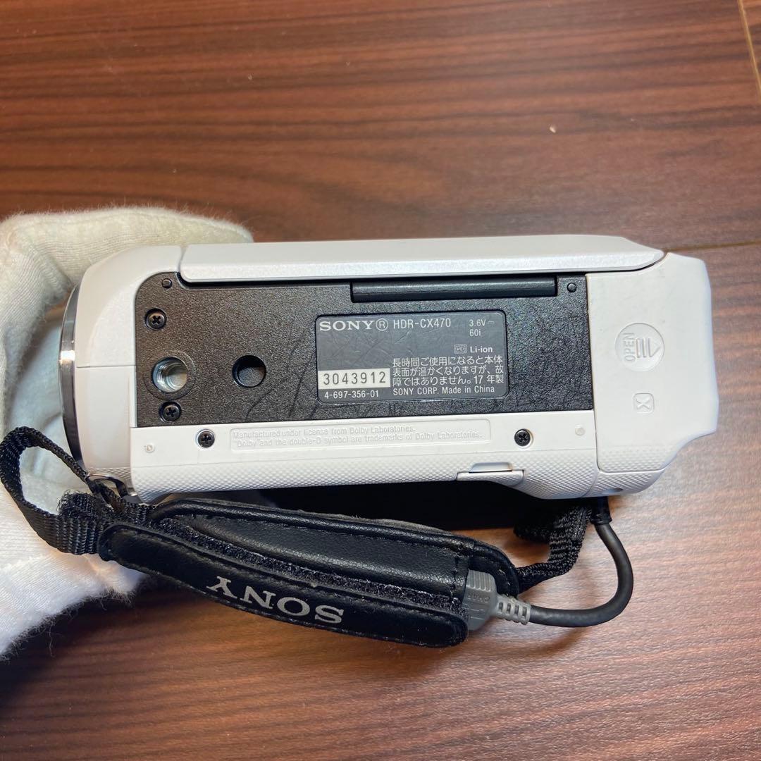 SONY HDR-CX470 ビデオカメラ ほぼ新品 5638