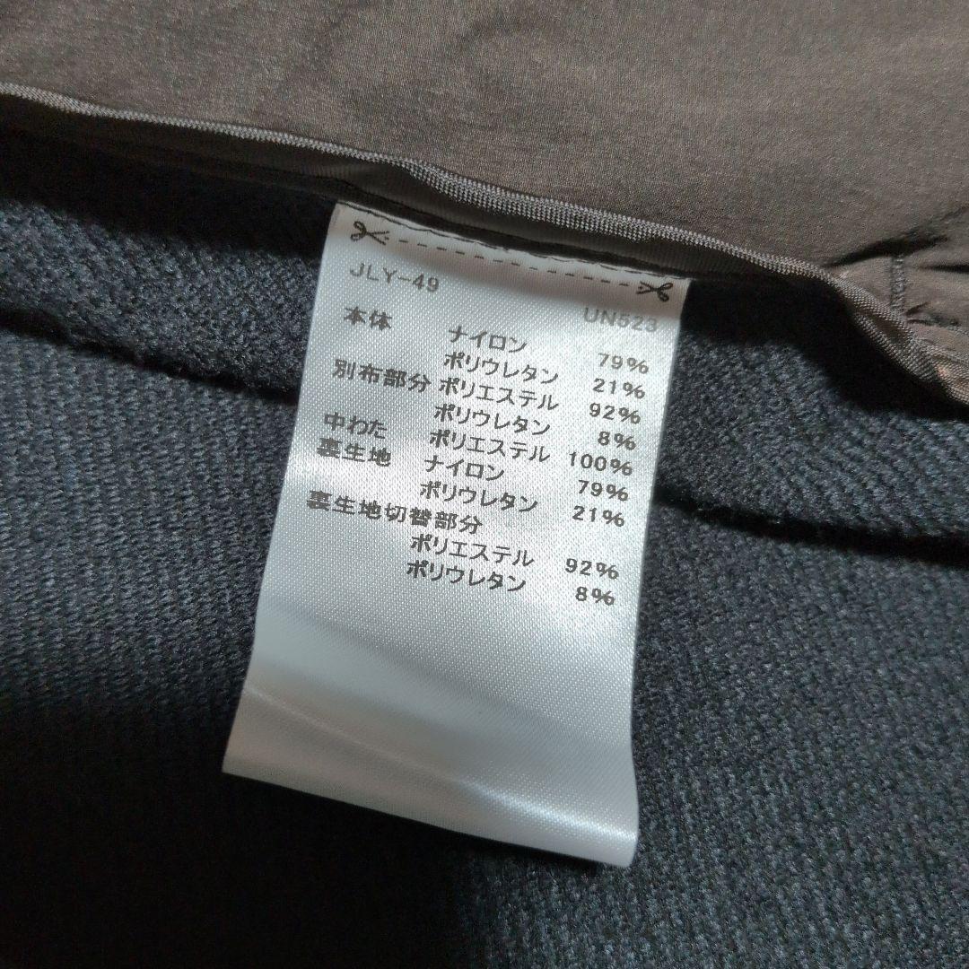 テーラーメイド：レディース：Lサイズ：ジップアップ中綿ベスト：チャコール/黒