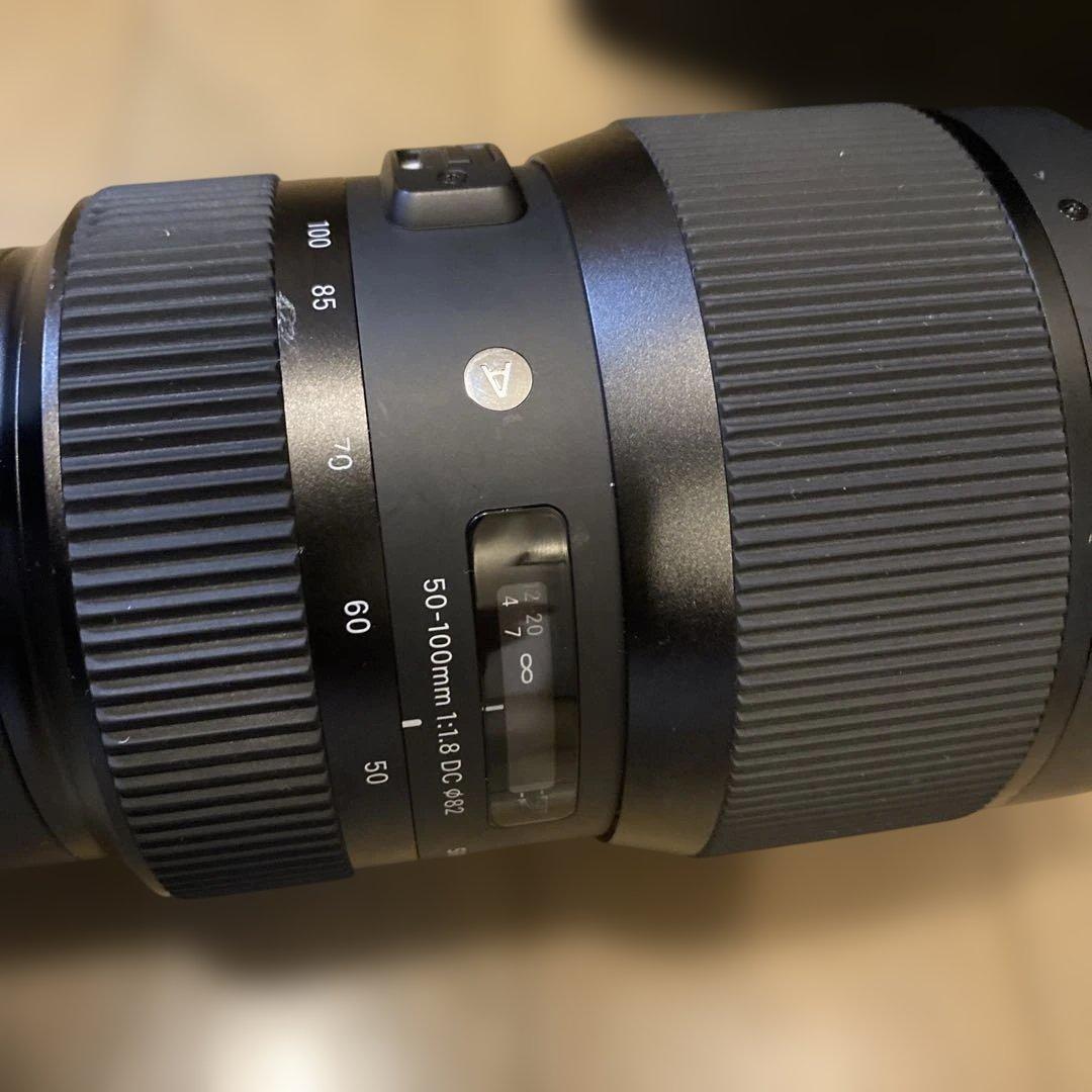 SIGMA 50-100mm f1.8 キャノン用　キャリングケース付き
