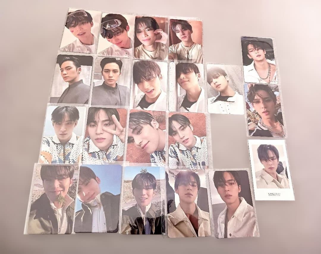 SEVENTEEN　セブンティーン　ミンギュ　　トレカ face the sun