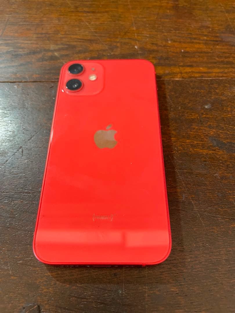 おまけ付き‼️美品‼️iPhone12 mini 64ギガ　レッド simフリー