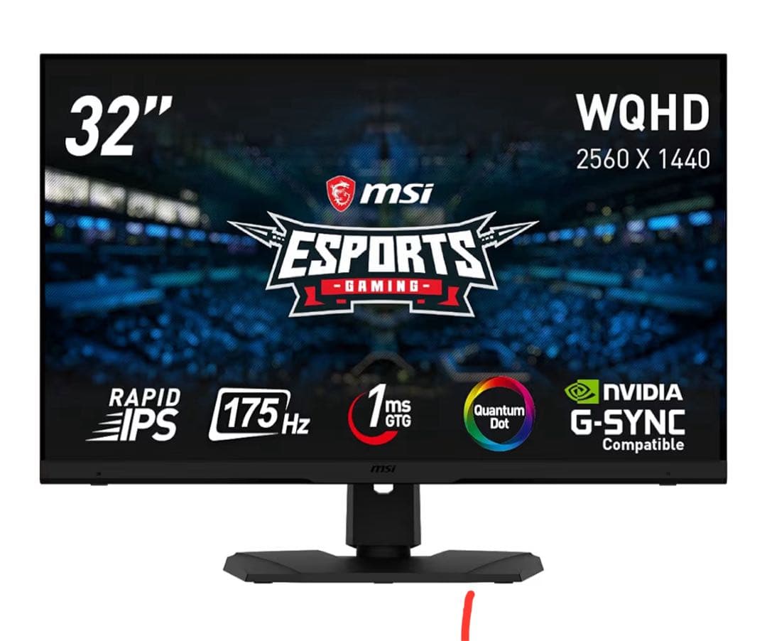 MSI Optix MPG321QRF-QD 32インチ WQHD