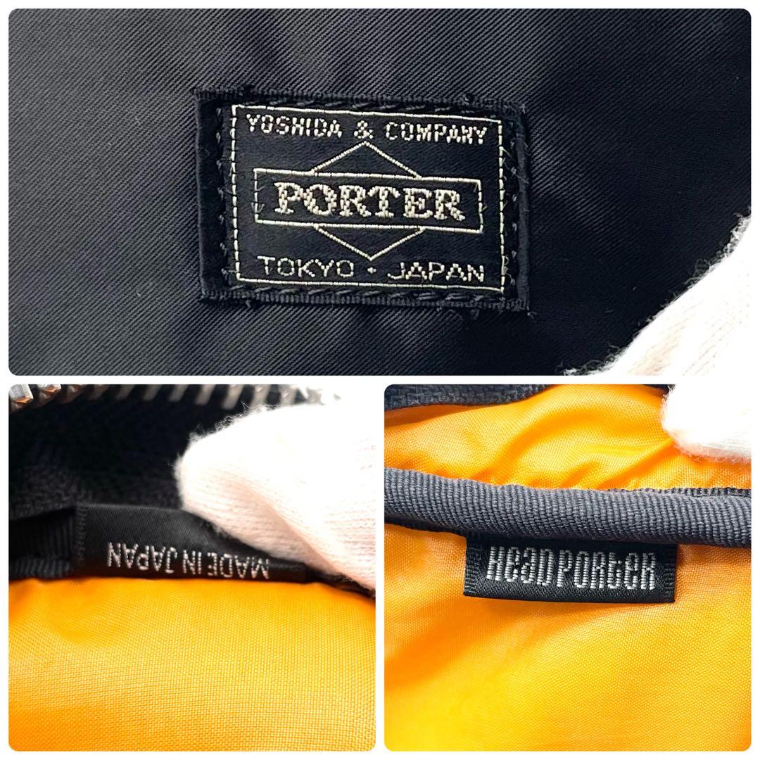 【極美品】ヘッドポーター タンカー ボストンバッグ ブラック 廃盤品 藤原ヒロシ