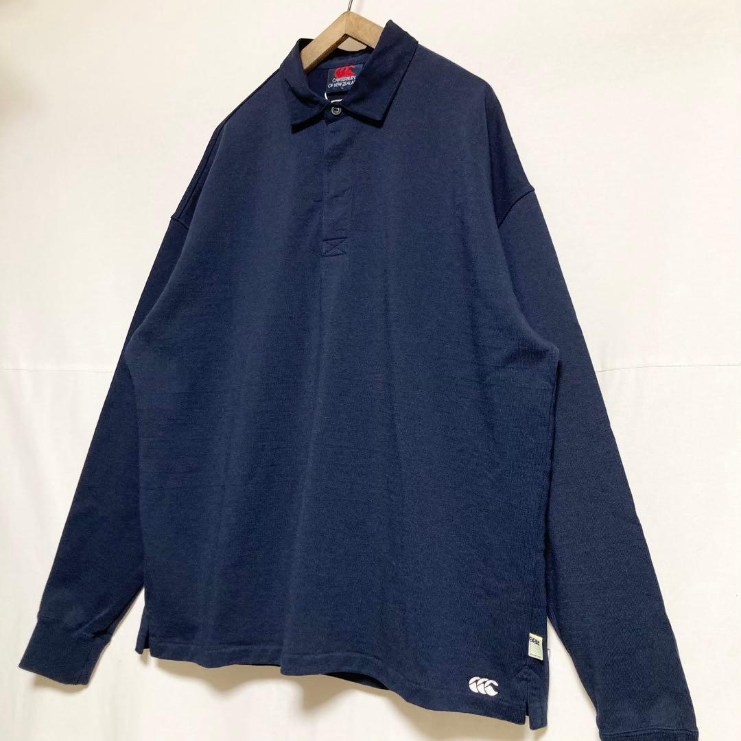 Lサイズ！タグ付き！SSZ × Canterbury ラガーシャツ