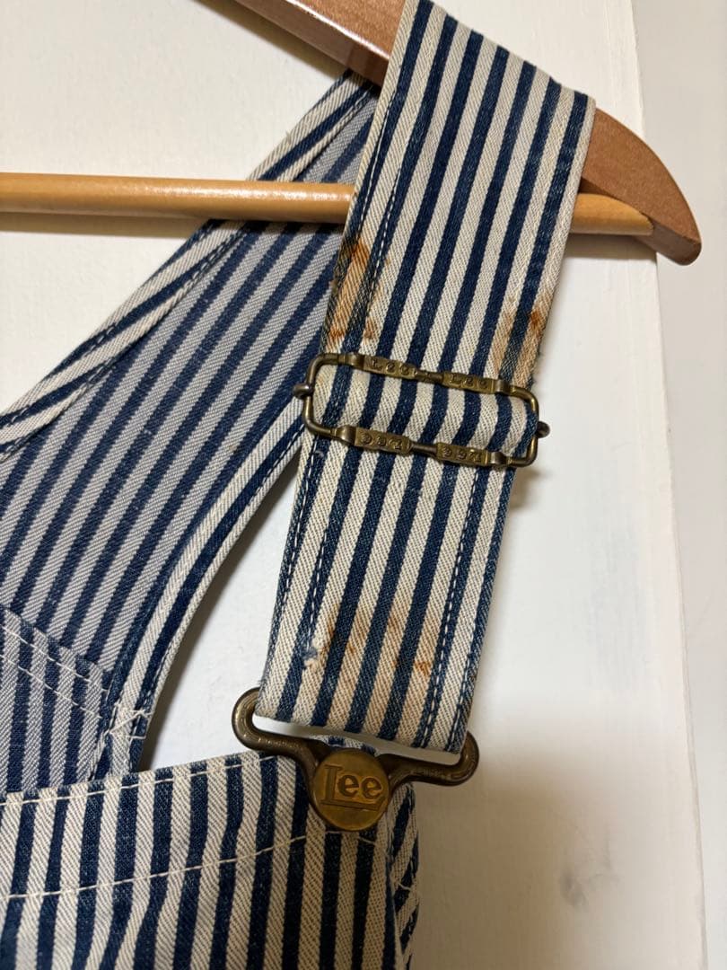 Lee 91-SB オーバーオール ヒッコリーストライプ50s～60s