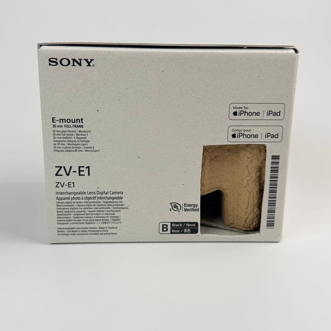 【極美品】SONY α ZV-E1 フルサイズミラーレス一眼カメラ
