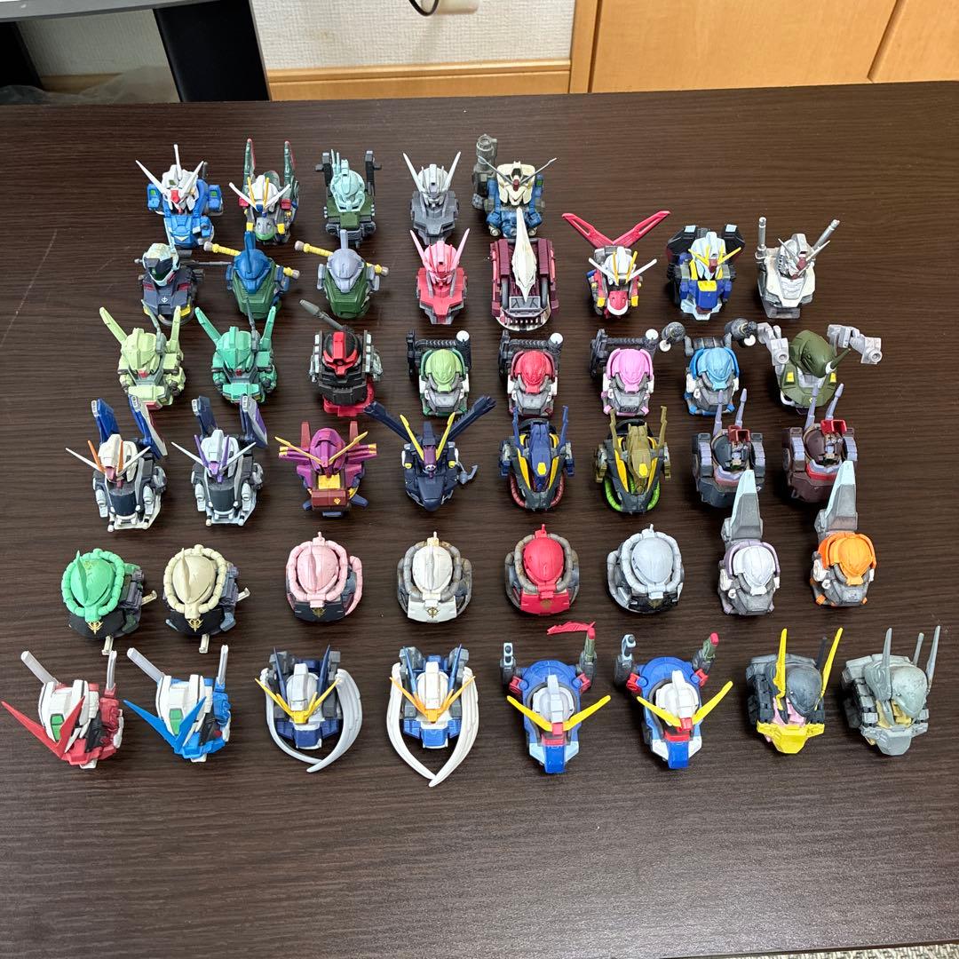 【超希少】ガンダムヘッド45個セット