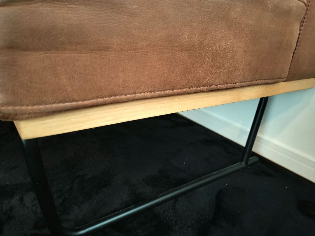 クラッシュゲート COMFORM ダントン 2人掛け ソファ レザーテックス