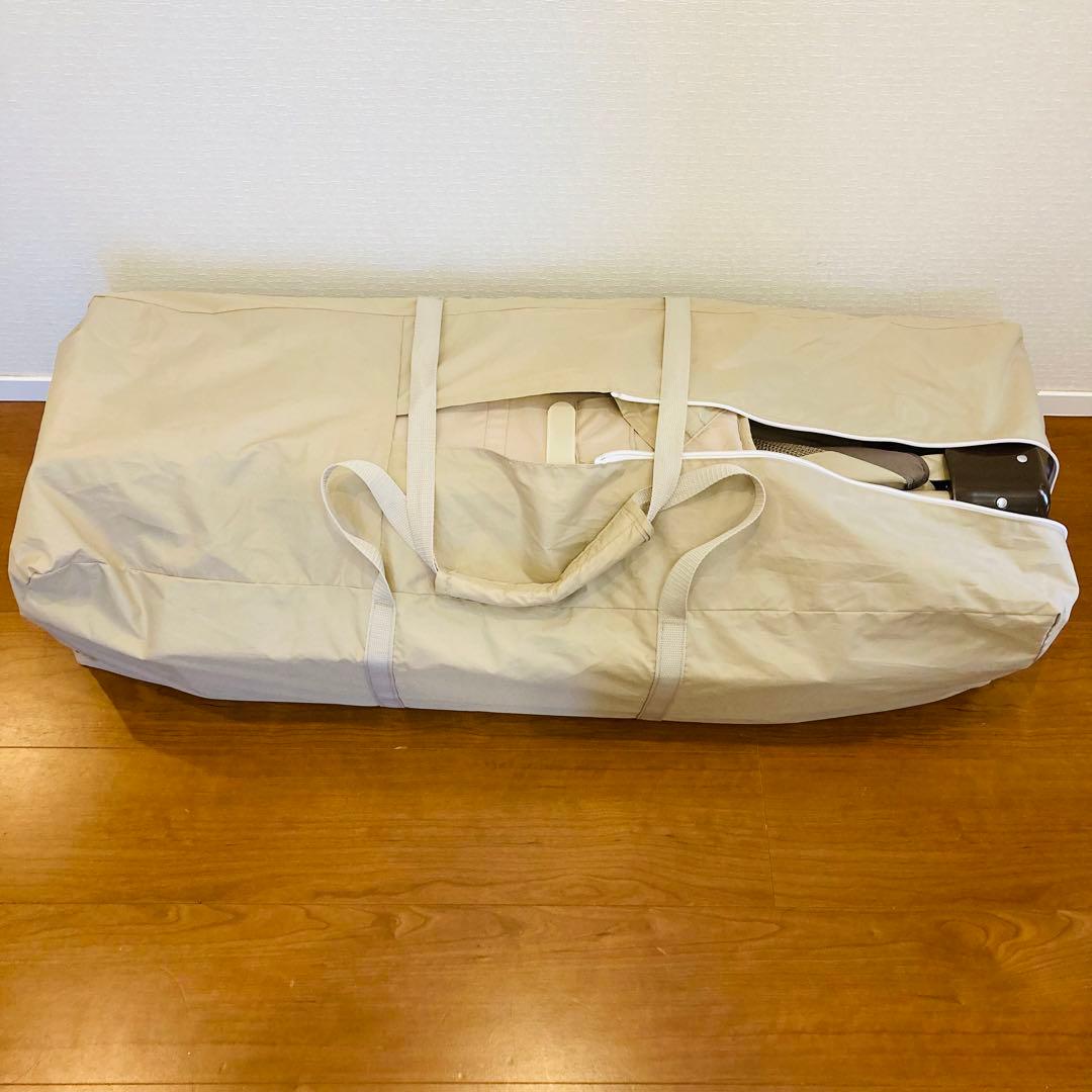 アップリカ　ココネルエアー　ココアブラウン　aprica ベビーベッド