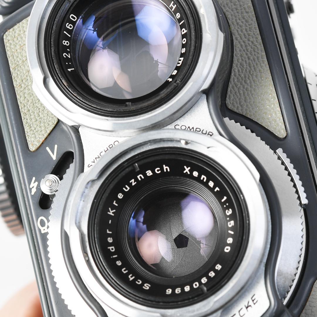 【オーバーホール済】ベビーローライフレックス グレー Rolleiflex