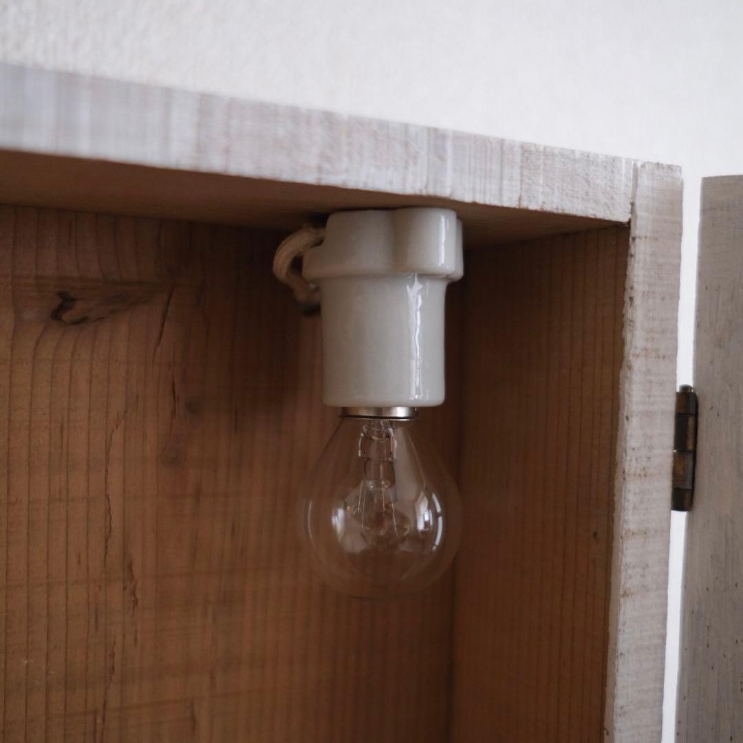 ショーケース コレクションケース 照明 古道具 アンティーク オブジェ ジブリ