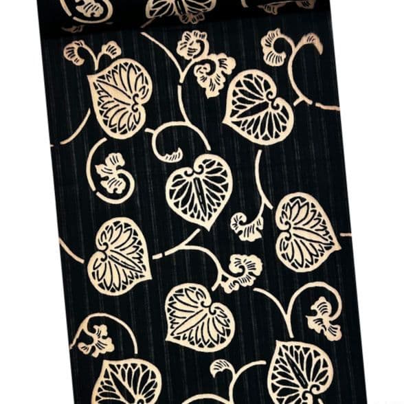 最終お値下げしています。日本橋竺仙 かげろう黒地新品仕立て済(