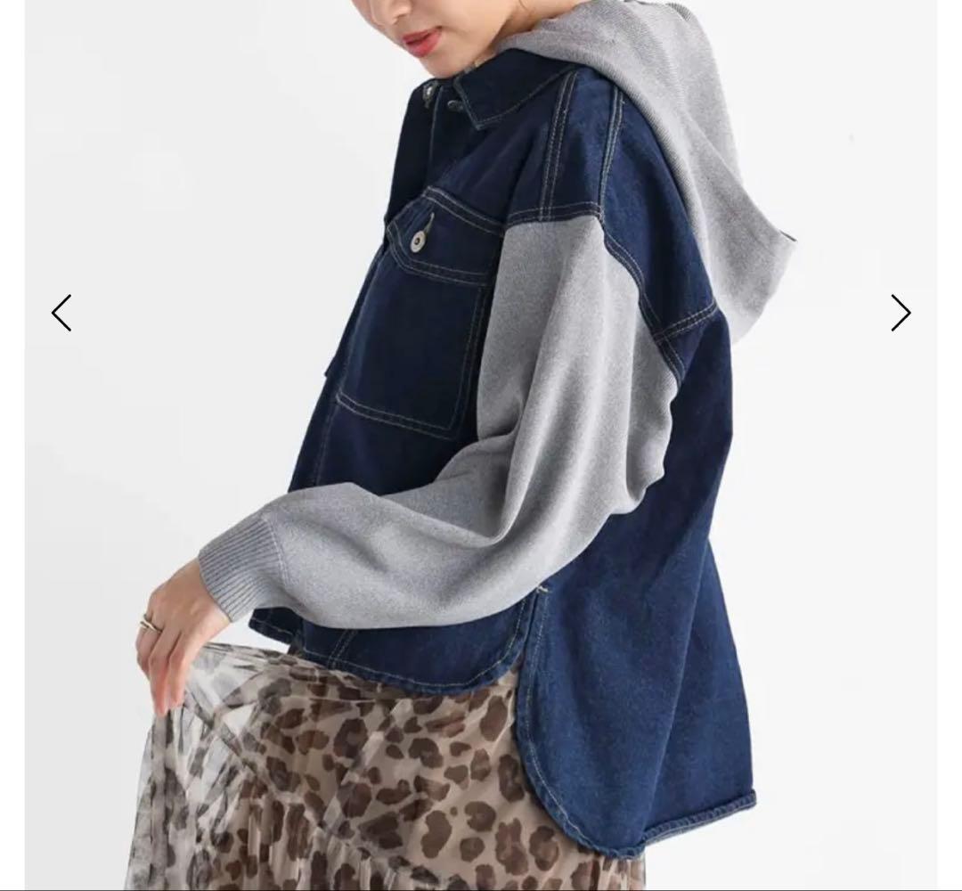 新品　vinニットドッキングジャケット　ネイビー　ヤマダヤ