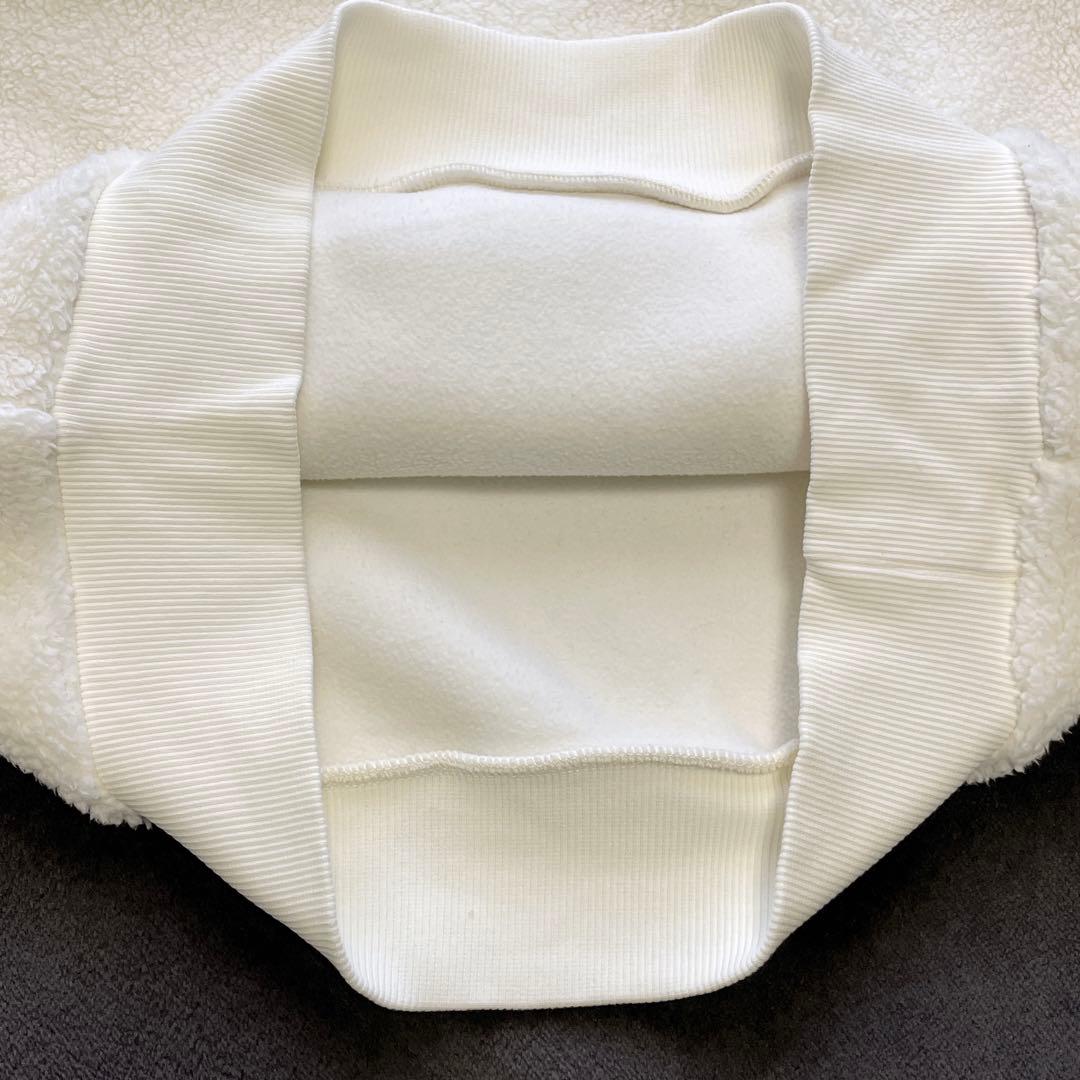 極美品✨ポロラルフローレン ボアパーカー フリース ビッグポニー 現行 白 M