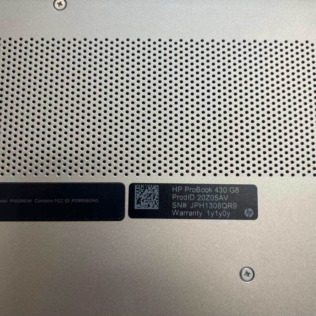 Windowsノート本体 HP Probook 430 G8 Notebook i5-1135G7 8GB