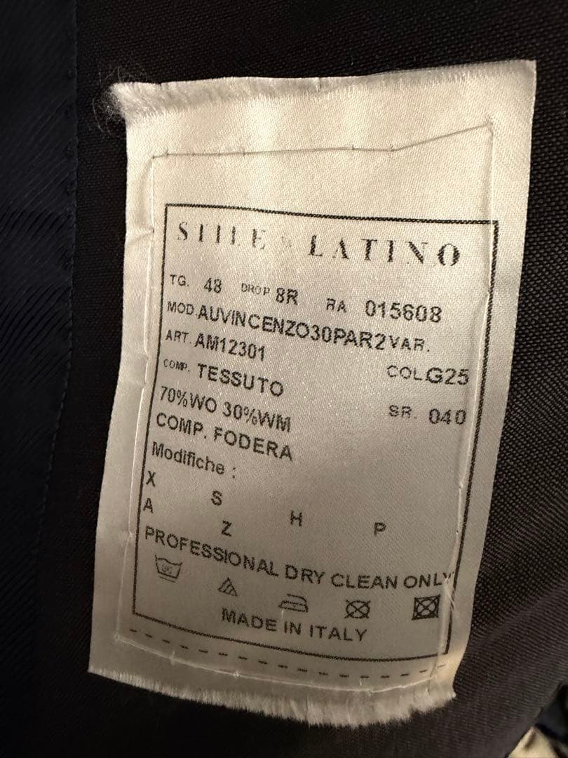 Stile Latino, シングルスーツ, size 48