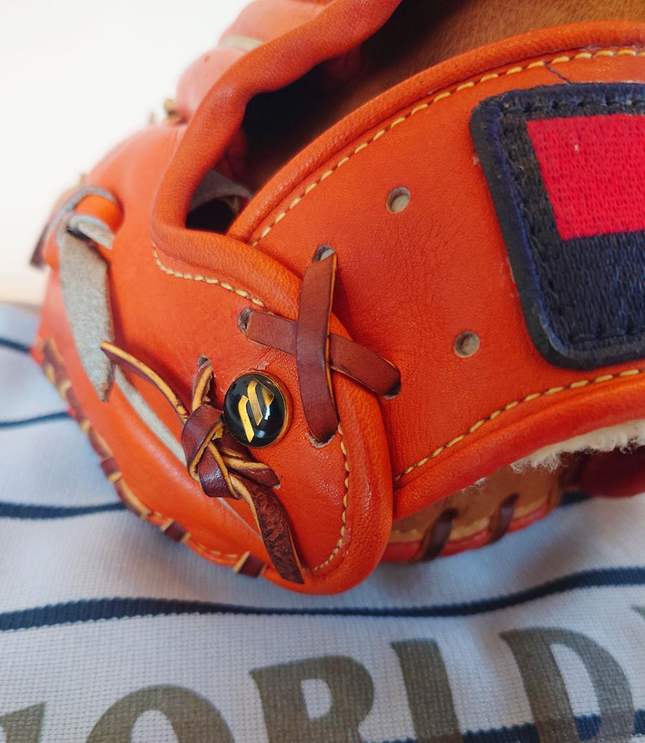 ミズノ ワールドウィン 硬式グローブ 信義作 東尾修モデル 1986年 極美品