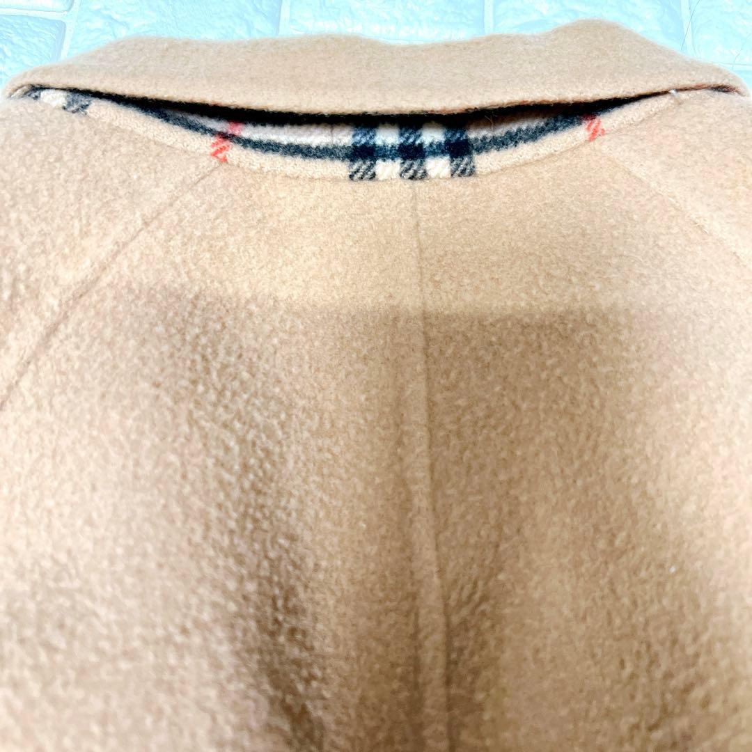 希少 BURBERRY バーバリー オールド ダブルフェイス コート チェック