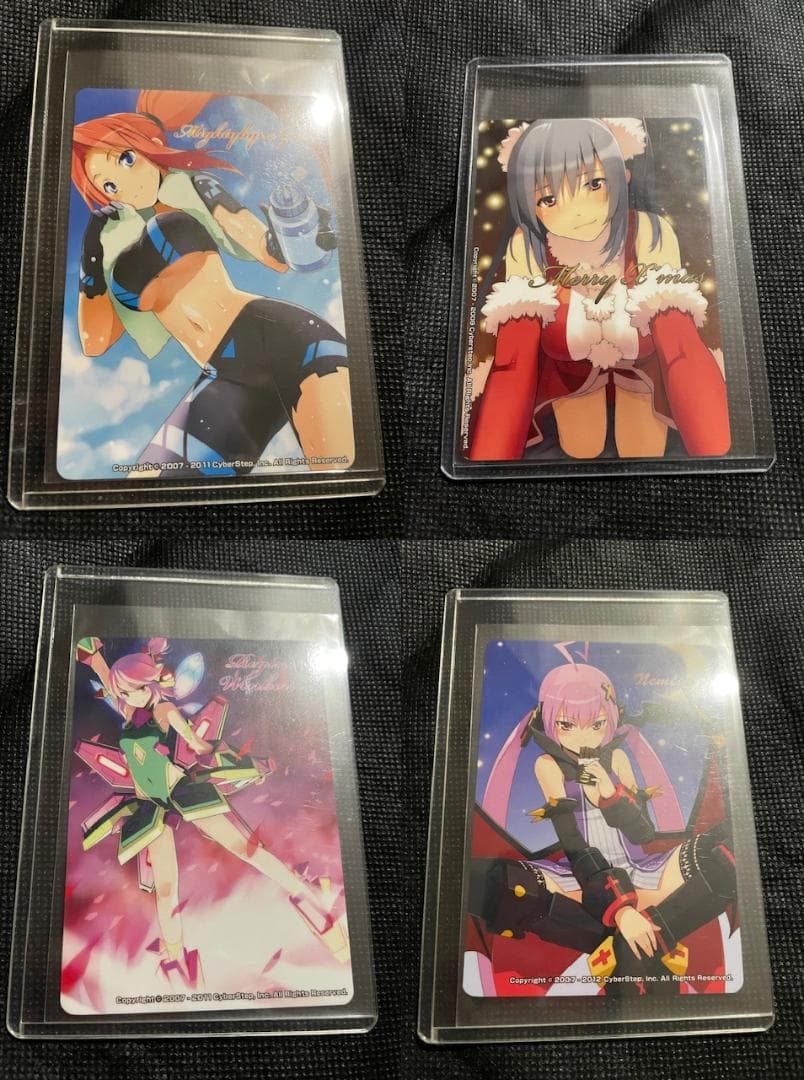 コズミックブレイク　コレクションカード4枚セット　マイティバインガールなど