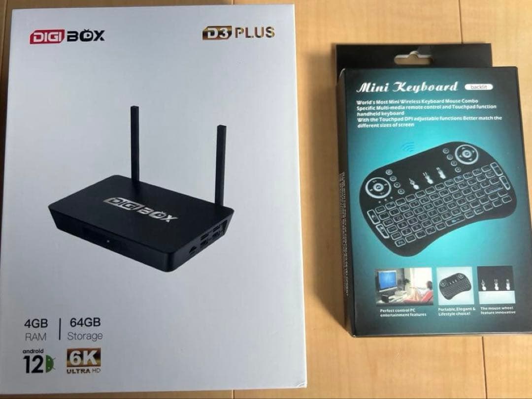 DigiBox D3 Plus 4GB RAM 64GBミニキーボード付き