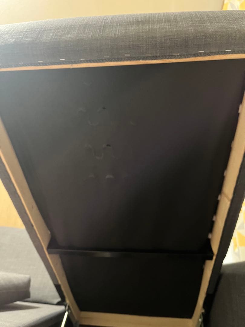 【直接引取】IKEA FRIHETEN コーナーソファベッド ダークグレー