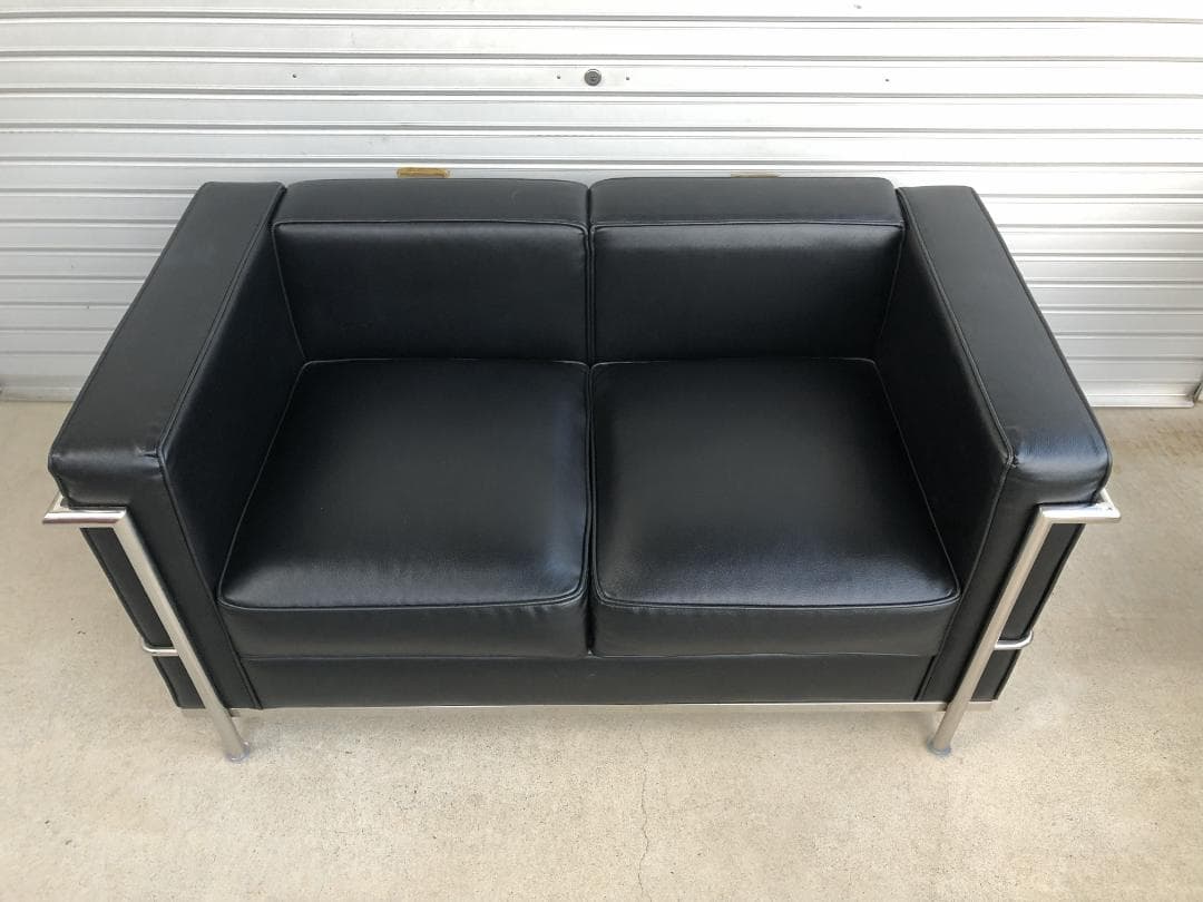 ル・コルビジェ リプロダクト LC2 ２人掛けソファ ２シーター