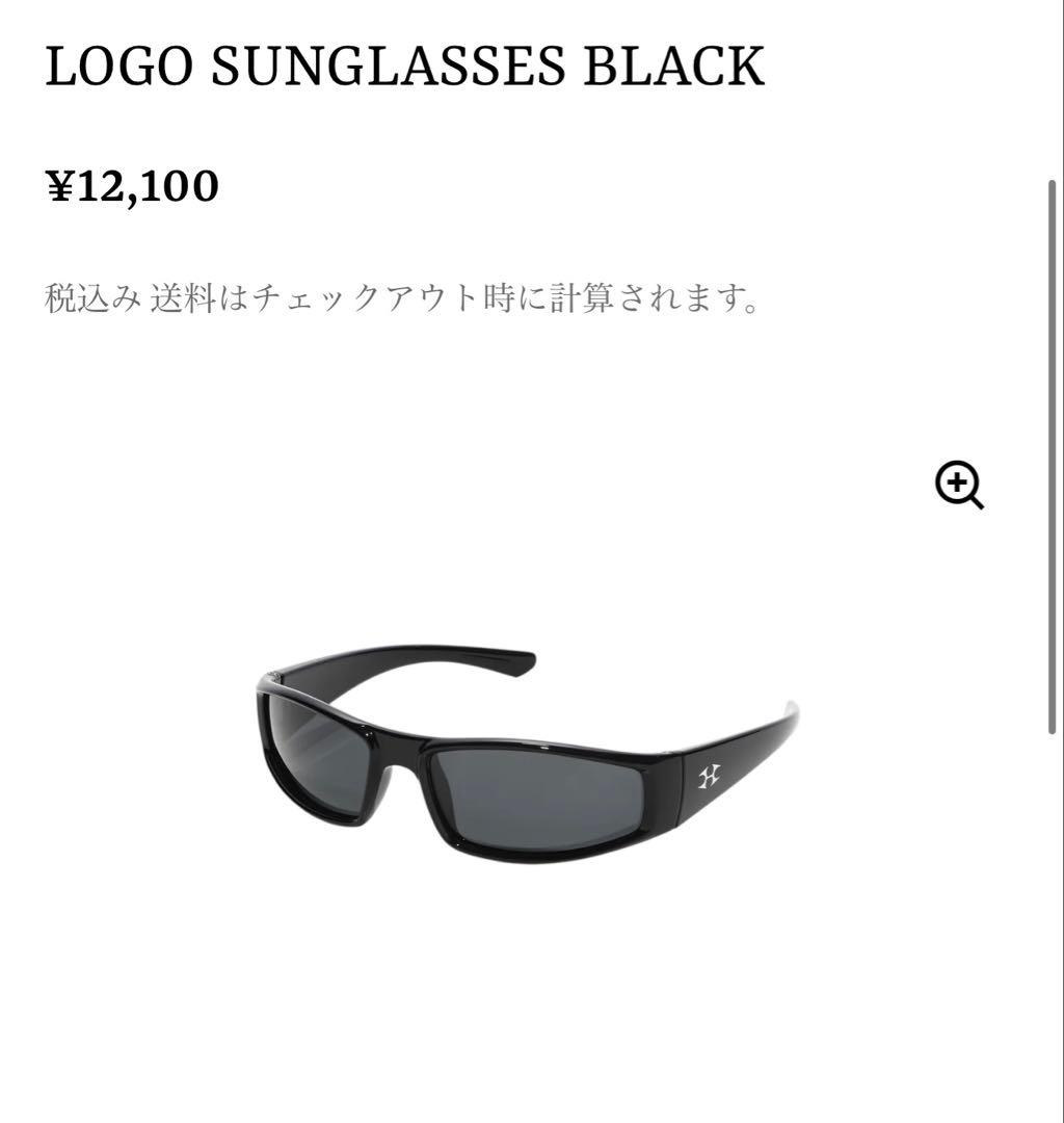 あ*様 最安価 helix LOGO SUNGLASSES BLACK io着用