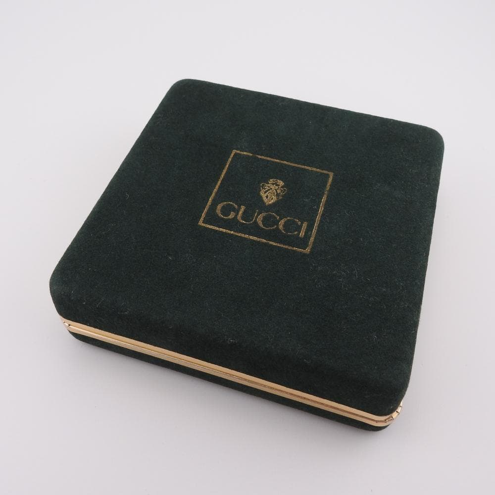 グッチ カフス　ネクタイピン Gロゴ メッキ シルバー/ゴールド ヴィンテージ