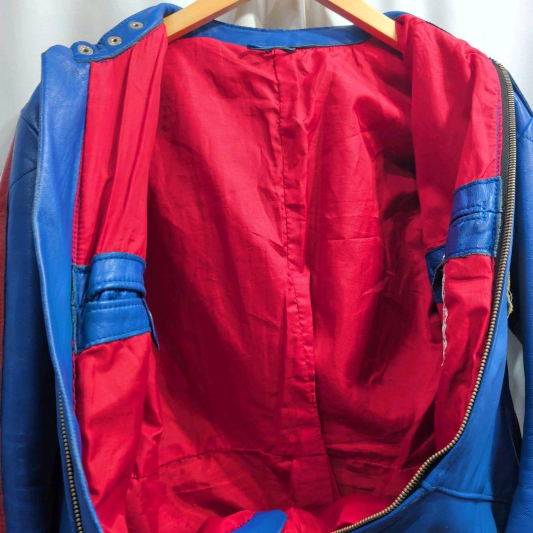 Vintage KOMBI コンビ レザー レーシングスーツ L相当 本革