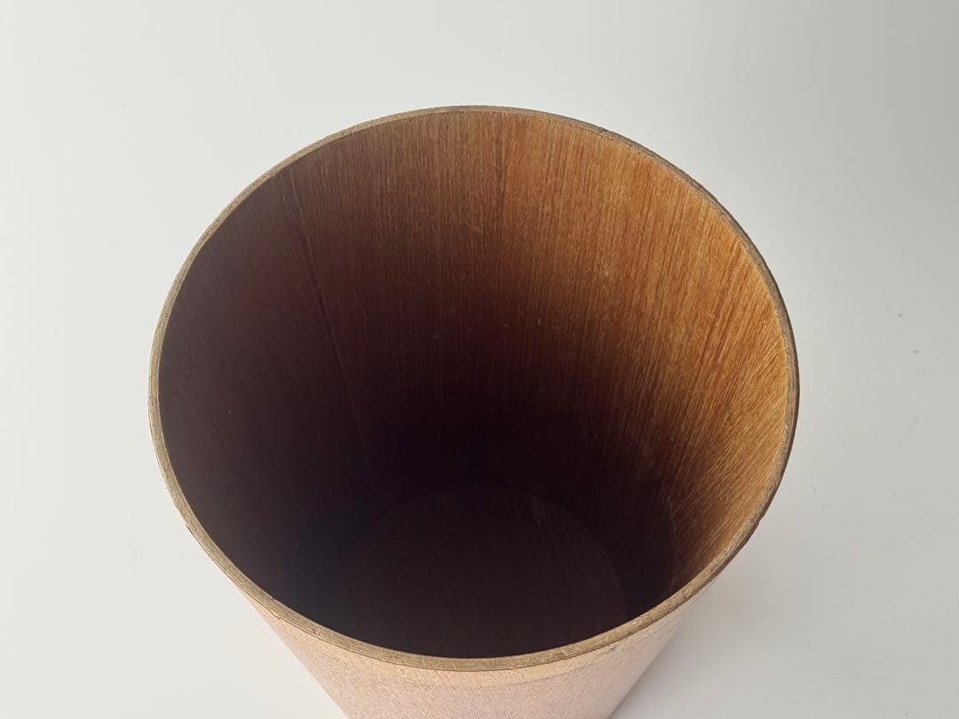 ヴィンテージ サイトーウッド SAITO WOOD 木製ごみ箱2個セット