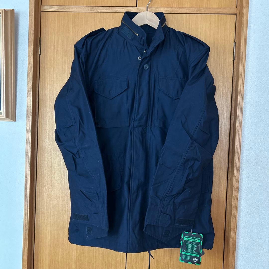 M 65 アルファインダストリーズ新品未使用スモールレギュラーサイズ￼濃紺色