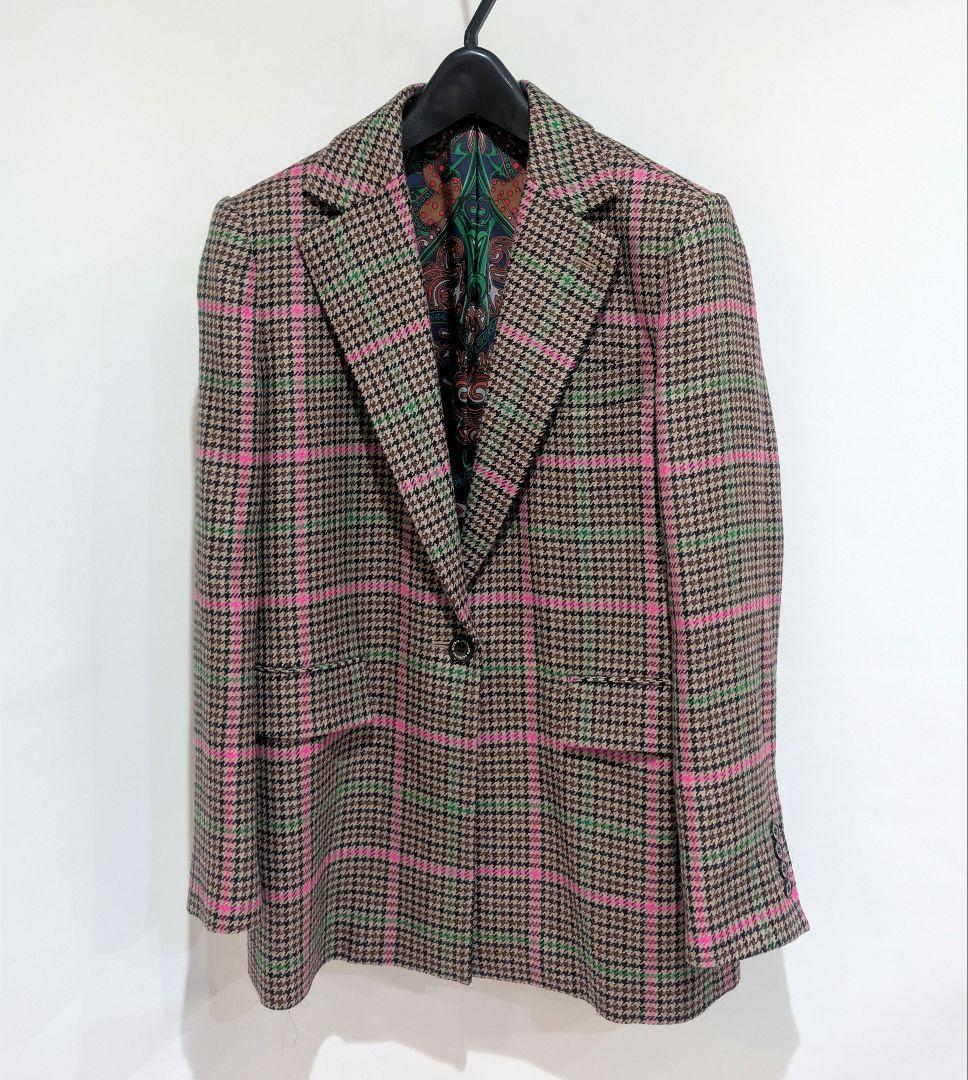 ダブルスタンダードクロージング 千鳥柄 ジャケット