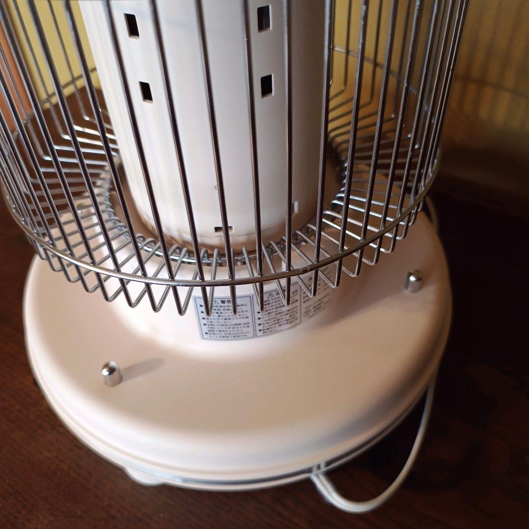 【美品】MODERN DECO レトロカーボン ヒーター ベージュ ストーブ